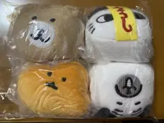 ナガノキャラクターズ　もっちるフェイスマスコット　四種セット