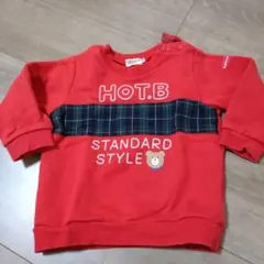 mikihouse　ミキハウス　ホットビスケッツ　トレーナー