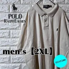 Y54【Polo by Ralph Lauren】ポロシャツ【メンズXXL】