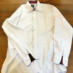 BRICK HOUSE ストライプ ビジネスシャツ L