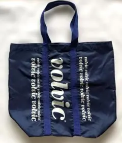 volvic エコバッグ ネイビー ヴォルヴィック
