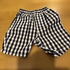 チェック柄パンツ　90