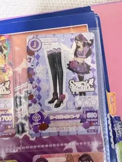 アイカツ ローズボンボンブーツ プレミアムレア 1枚