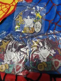 ジョジョの奇妙な冒険 一番くじ　J賞ラバーチャーム　3種セット