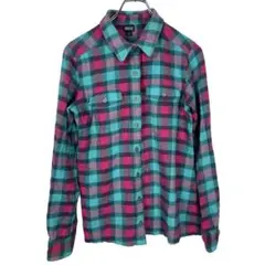 ●Patagonia パタゴニア　レディース　長袖チェックシャツ　ネルシャツのサムネイル