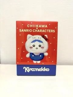 【ちいかわ】kiramekko　ハチワレ×キティちゃん　マスコット