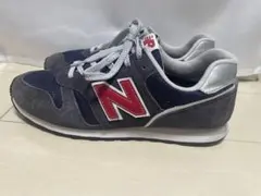 New Balance 373スニーカー グレー✖️ネイビー✖️レッド