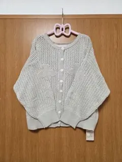 ☆新品タグ付き☆SM2 花柄7分袖前後着カーディガン サマンサモスモス