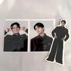 正門良規 証明写真風フォト フレークシール