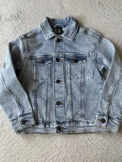 未使用　H&Mデニムジャケット130