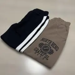 PAIRMANON.KIDS.スウェットパンツ.長ズボン.120.2本セット.