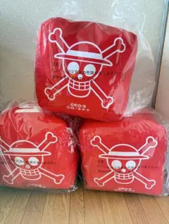 一番くじ　ワンピースカードゲーム　C賞 サイコロクッション　X 3