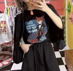 ニック・ワイルド Tシャツ ズートピア zootopia 完売品 タキシード