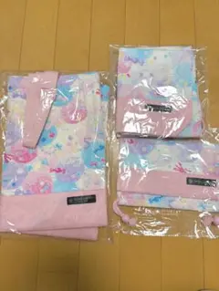入学3点セット　COLORFUL CANDY STYLE レッスンバッグ　巾着袋