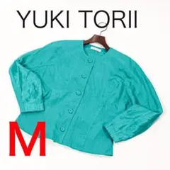 長袖 ノーカラージャケット