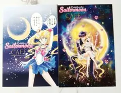 セーラームーンカフェ　ポストカード　ノベルティ　FC限定　描き下ろし