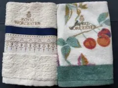Royal Worcester ウォッシュタオル 2枚セット