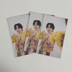 【吉田仁人】LOVE ENG!NE トロピカル衣装 自撮りトレカ 3枚セット