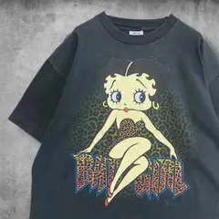 BETTY BOOP Tシャツ XL 黒 パルプフィクション 両面プリント a2 - メルカリ