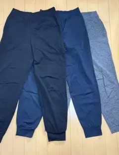 エアリズム ジョガーパンツ S・XS ネイビー　グレー　ブラック３点セット