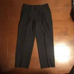 UNIQLO タックワイドパンツ M　ブラック