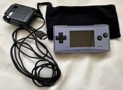 ゲームボーイミクロ ブルー　純ポーチ、充電器付のサムネイル