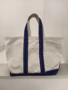 70s 筆記体タグ パープル L.L.BEAN トートバッグ USA 紫 M