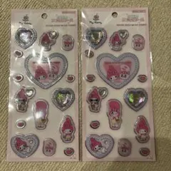 【新品】エスターバニー マイメロディ キラキラジュエルシール まとめて