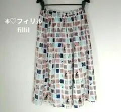 ＊♡415 フィリル　フレアスカート フリーサイズ