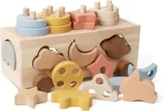 Mamimami Home 知育玩具 木製パズル 型はめおもちゃ 新品未使用