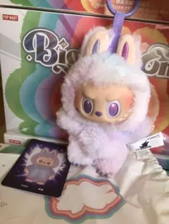 正規 POPMART LABUBU エナジー ラブブ 紫 幸運LUCK