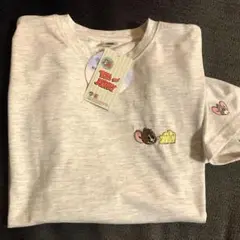新品　トムとジェリー　TOM&JERRY レディース　トップス　Tシャツ　半袖M