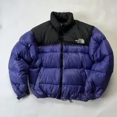 90s ノースフェイス ヌプシ ダウン パープル 紫 L XL