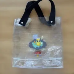 ぽこぴー 湯 クリアバッグ トートバッグ