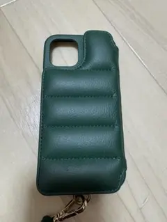 デミウルーボ　iPhone12ケース　グリーン