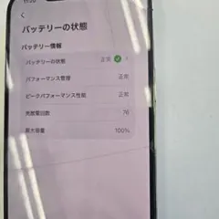 使用回数少ないBTパーツのみ　iPhone12PROMAX