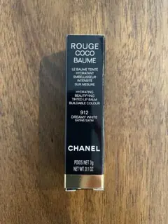 新品CHANEL ROUGE COCO BAUME 912 ドリーミー ホワイト