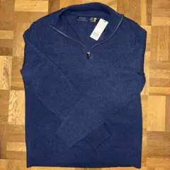 新品未使用　POLO RalphLauren ウールハーフジップ　Mサイズ