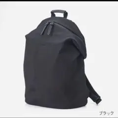 【KEYUCA】N撥水ブレッタリュック M ブラック　ミニポーチ付きのサムネイル