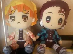鬼滅の刃　炭治郎、善逸　ぬいぐるみ