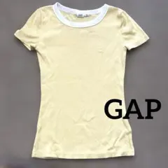 GAP リンガーTシャツ イエロー XXSのサムネイル