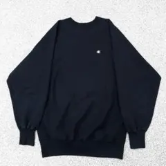 美品 希少 XXXL 黒 90s USA製 チャンピオン リバースウィーブ レア