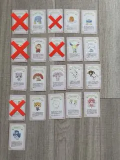 【４枚以上から購入可】サンリオキャラクターズシークレットコレクターズカードセット