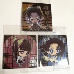 鬼滅の刃　胡蝶しのぶ　栗花落カナヲ　神崎アオイ　ディフォルメシール 8　レア