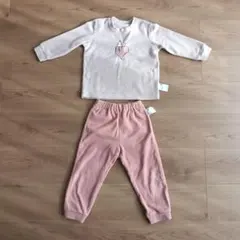 ユニクロ　フリースパジャマ　スヌーピー　100cm