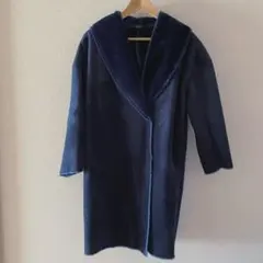 【新品、未使用】ナノユニバース　nano&co ショールカラー　ロングコート