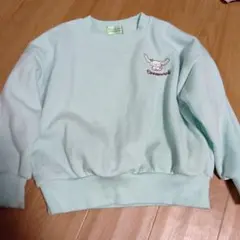 110シナモロールシナモン裏起毛トレーナー