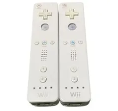닌텐도 Wii 리모컨 2개 세트, 화이트