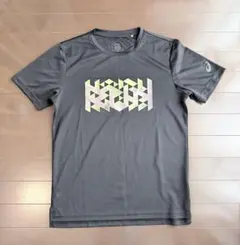 asics アシックス ランニング Tシャツ ブラック L