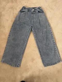 ワイドパンツ ウエストゴム　140センチ